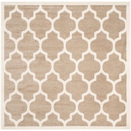 Safavieh Amherst Square Area Rug, Wheat and Beige - 7 x 7 ft. AMTW420S-7SQ